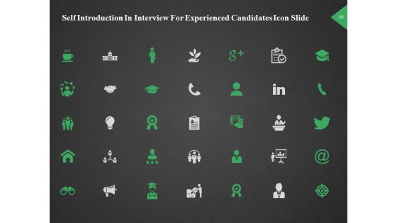 Self Introduction In Interview For Experienced Candidates Ppt PowerPoint Presentation Complete Deck With Slides