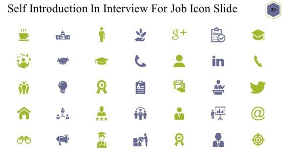 Self Introduction In Interview For Job Ppt PowerPoint Presentation Complete Deck With Slides