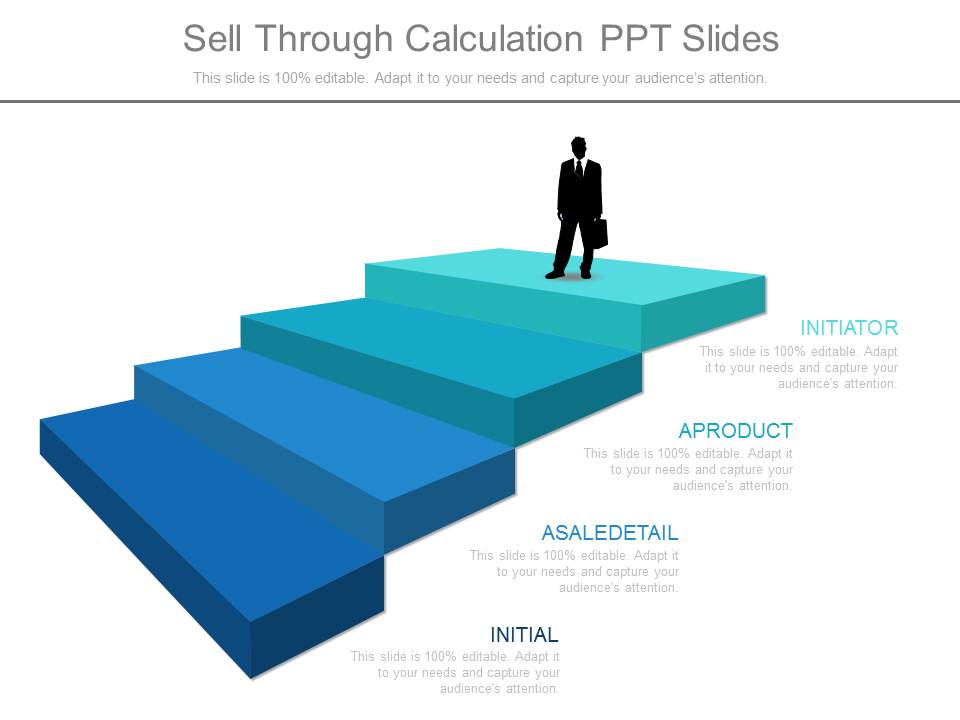 Sell Through Calculation Ppt Slides