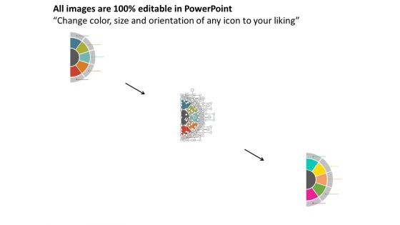 Semi Circular Free PowerPoint Template