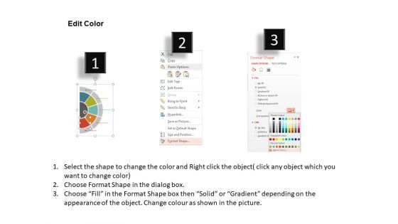 Semi Circular Free PowerPoint Template