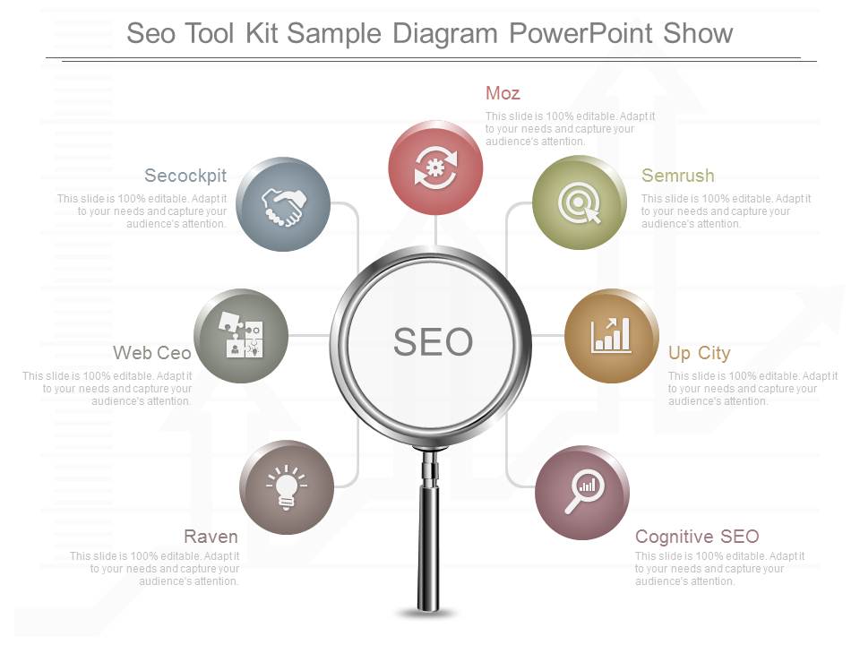Seo Tool Kit Sample Diagram Powerpoint Show
