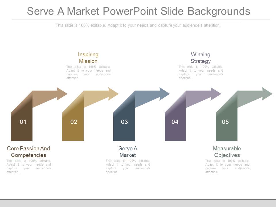 Serve A Market Powerpoint Slide Backgrounds