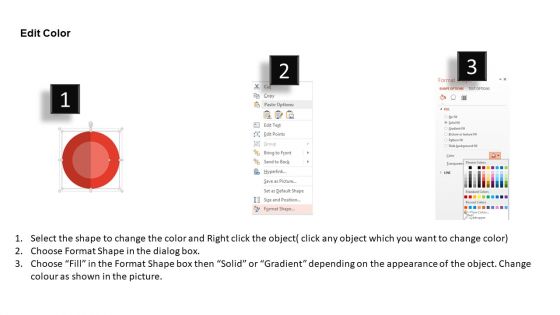 Set Of Five Vertical Steps Powerpoint Templates