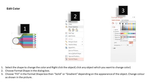 Seven Steps Linked To One Process Powerpoint Templates