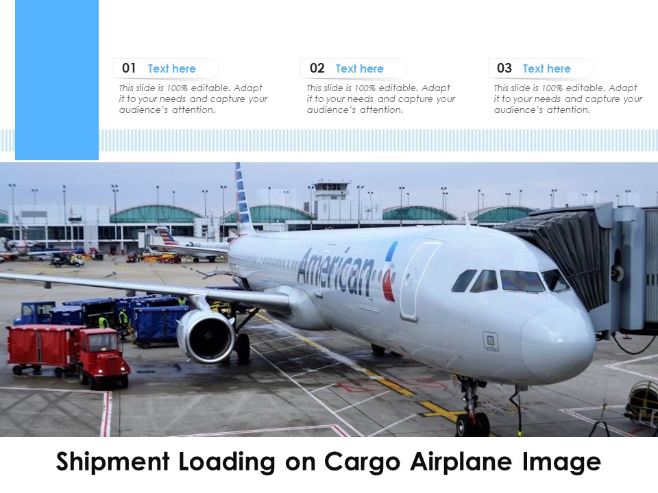 Shipment Loading On Cargo Airplane Image Ppt PowerPoint Presentation File Deck PDF