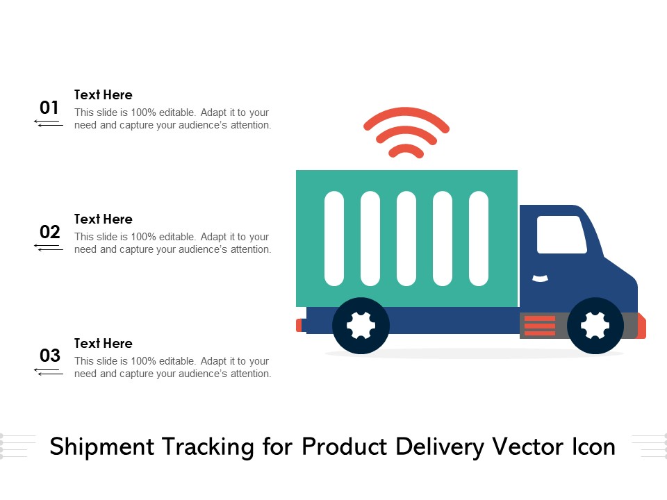 Shipment Tracking For Product Delivery Vector Icon Ppt PowerPoint Presentation Gallery Tips PDF