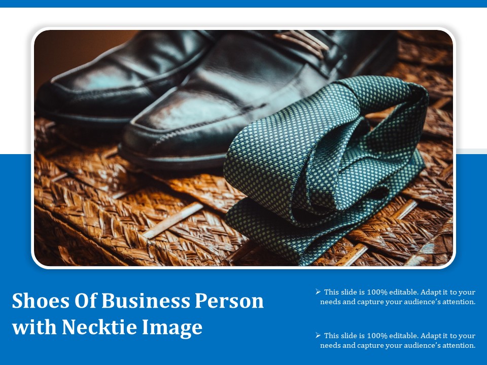 Shoes Of Business Person With Necktie Image Ppt PowerPoint Presentation Styles Template PDF