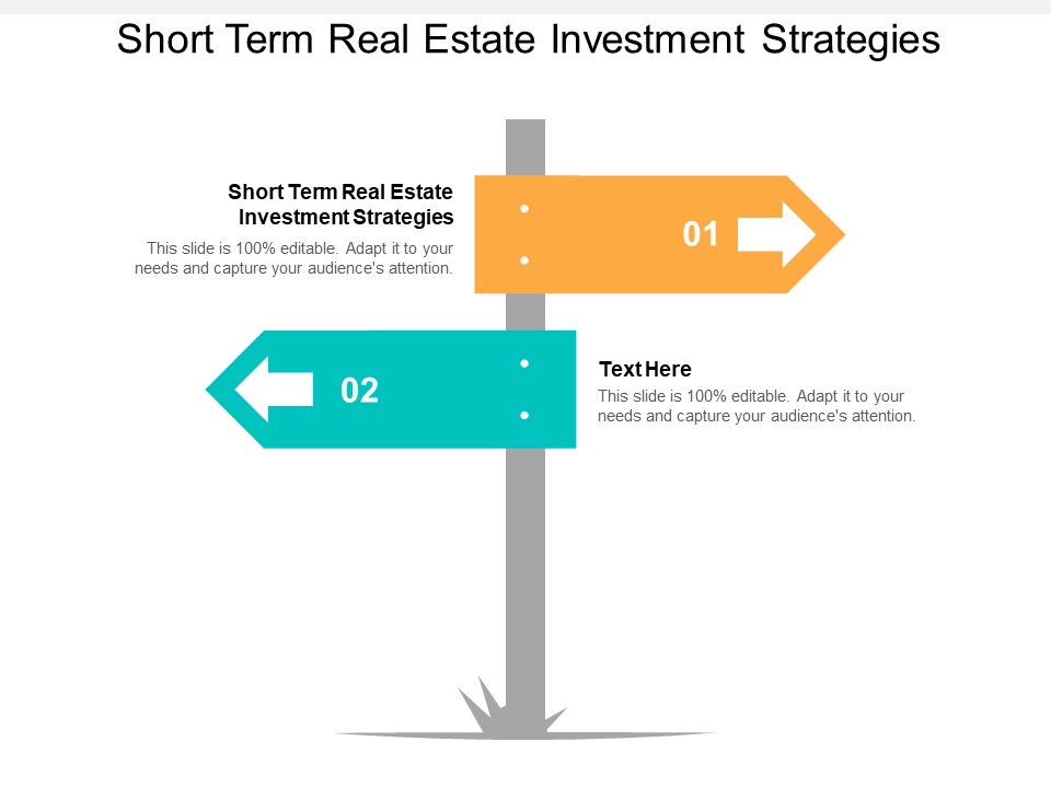 Short Term Real Estate Investment Strategies Ppt PowerPoint Presentation Portfolio Rules Cpb