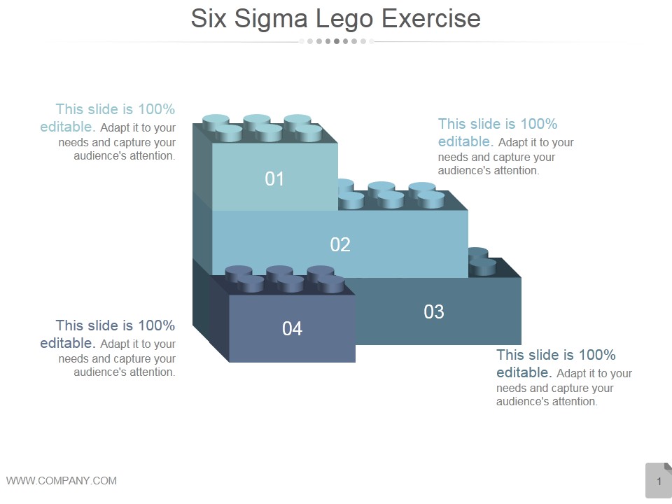 Six Sigma Lego Exercise Ppt PowerPoint Presentation Show