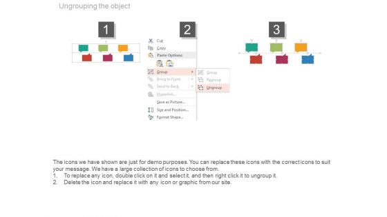 Six Staged Linear Year Based Timeline Powerpoint Slides