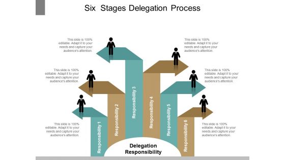 Six Stages Delegation Process Ppt PowerPoint Presentation Outline Outfit