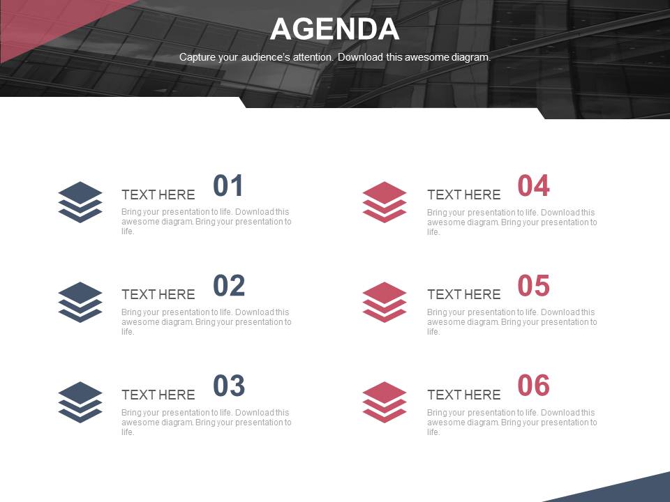 Six Steps Of Setting An Agenda Powerpoint Slides