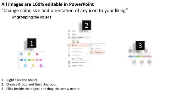Six Steps Timeline Planning Diagram Powerpoint Template