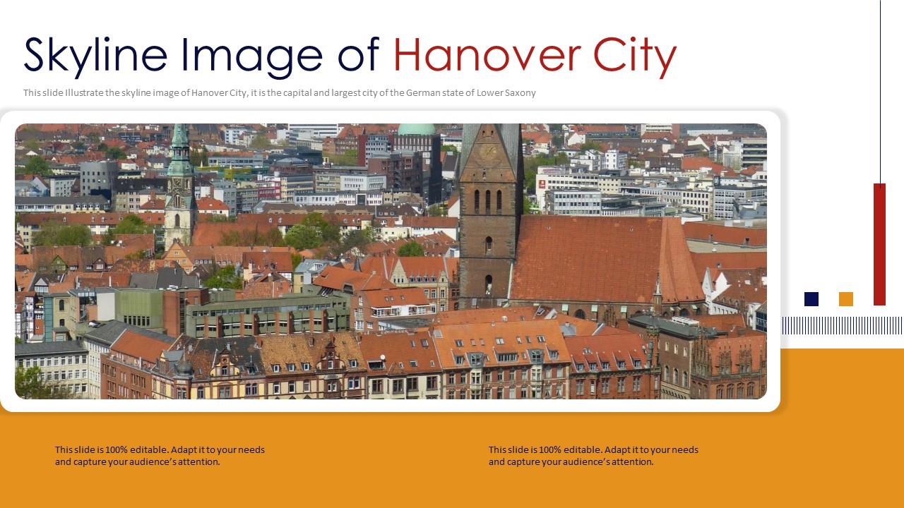 Skyline Image Of Hanover City PowerPoint Presentation PPT Template PDF