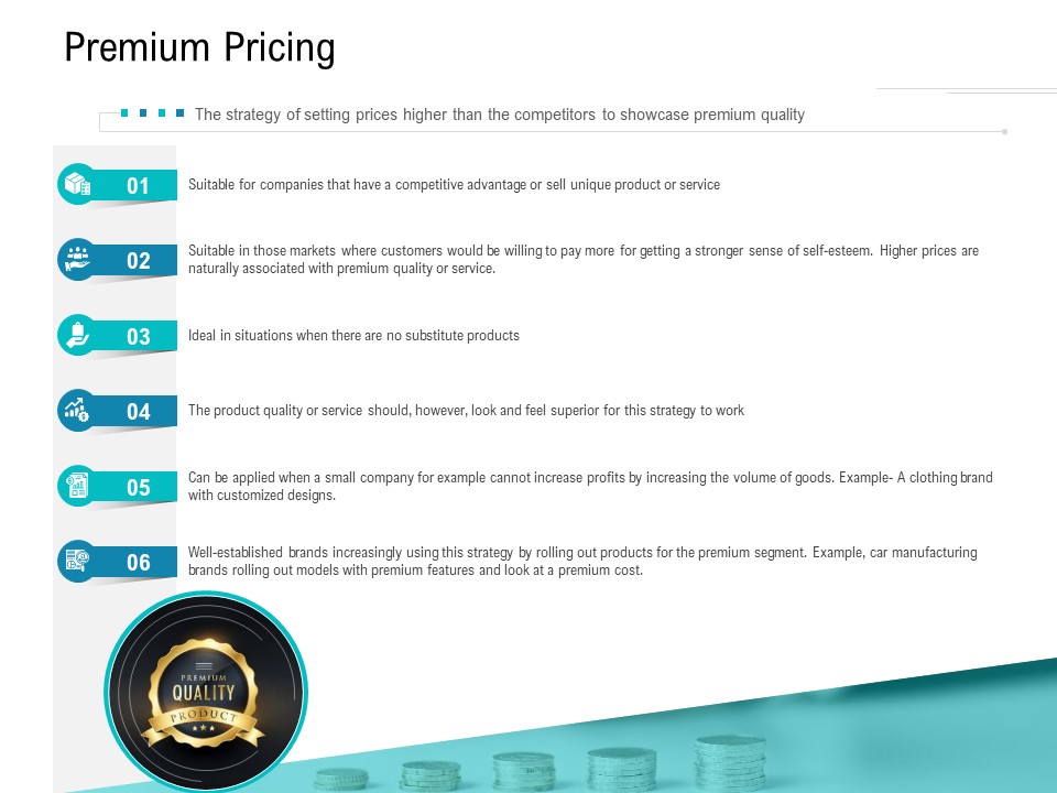 Smart Software Pricing Strategies Premium Pricing Ppt Styles Slide Portrait PDF