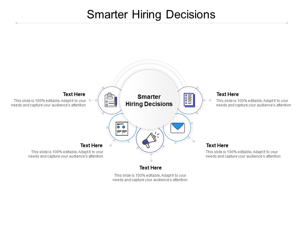 Smarter Hiring Decisions Ppt PowerPoint Presentation Inspiration Graphics Tutorials Cpb