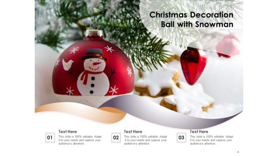 Snow Sculpture Children Building Christmas Decoration Ppt PowerPoint Presentation Complete Deck