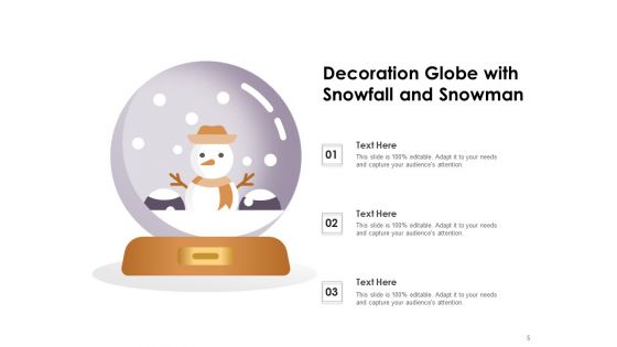 Snow Sculpture Children Building Christmas Decoration Ppt PowerPoint Presentation Complete Deck