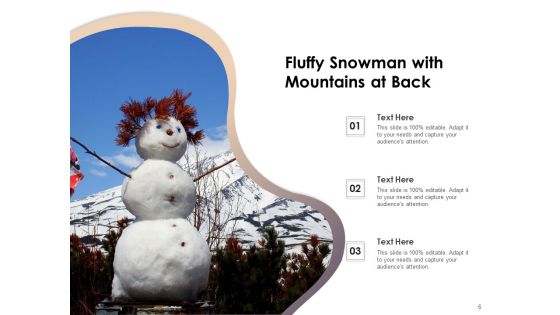 Snow Sculpture Children Building Christmas Decoration Ppt PowerPoint Presentation Complete Deck
