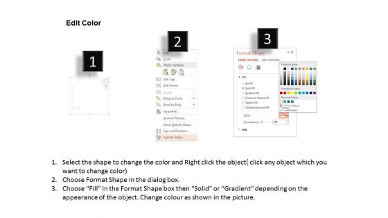 Social Data And Communication Data Representation Powerpoint Template