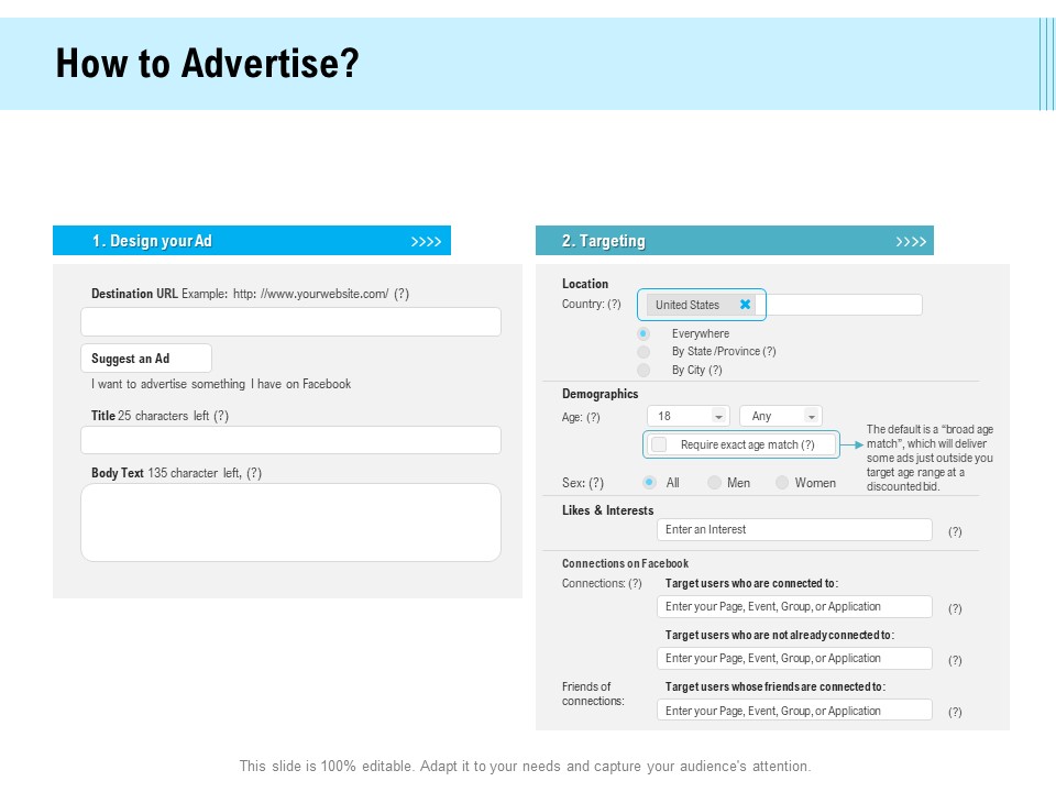 Social Media Advertisement How To Advertise Ppt Icon Brochure PDF