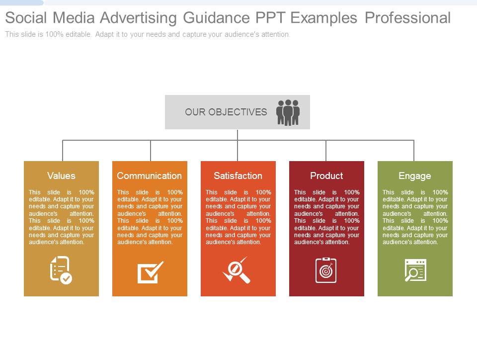 Social Media Advertising Guidance Ppt Examples Professional