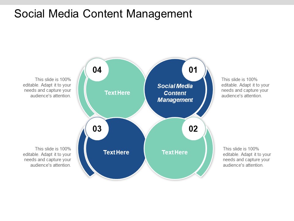 Social Media Content Management Ppt Powerpoint Presentation File Portrait Cpb