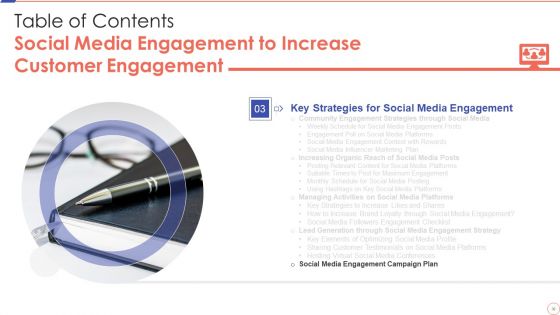 Social Media Engagement To Increase Customer Engagement Ppt PowerPoint Presentation Complete With Slides