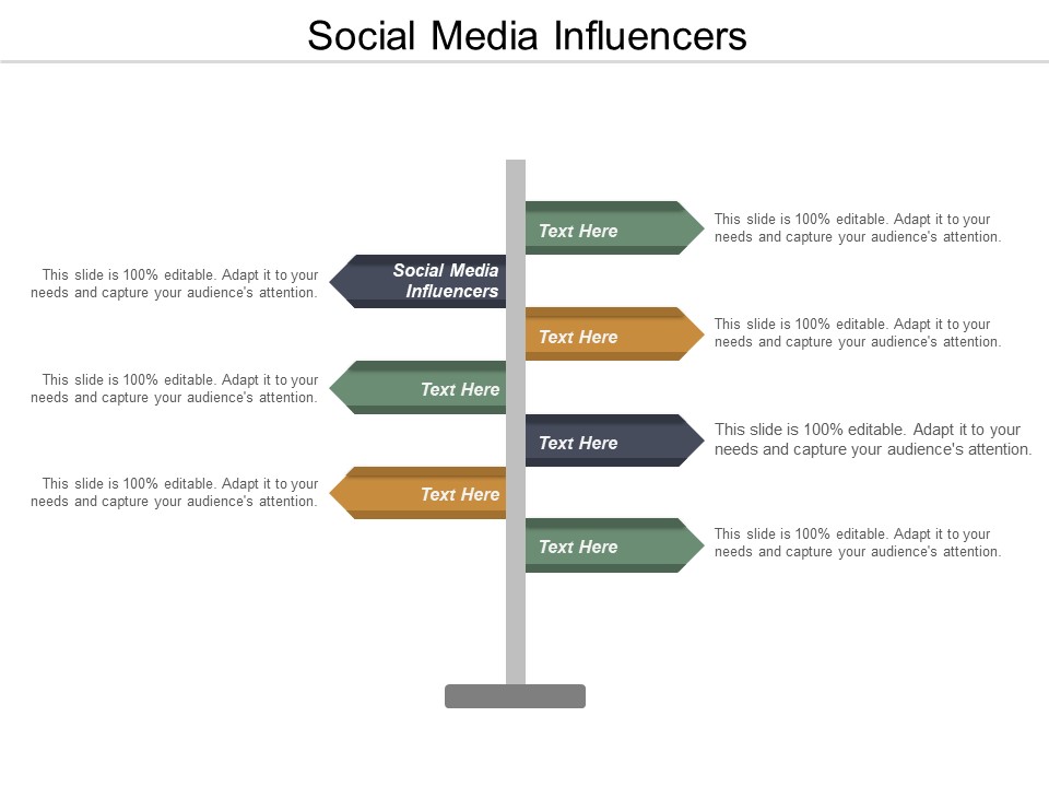 Social Media Influencers Ppt PowerPoint Presentation Show Model Cpb