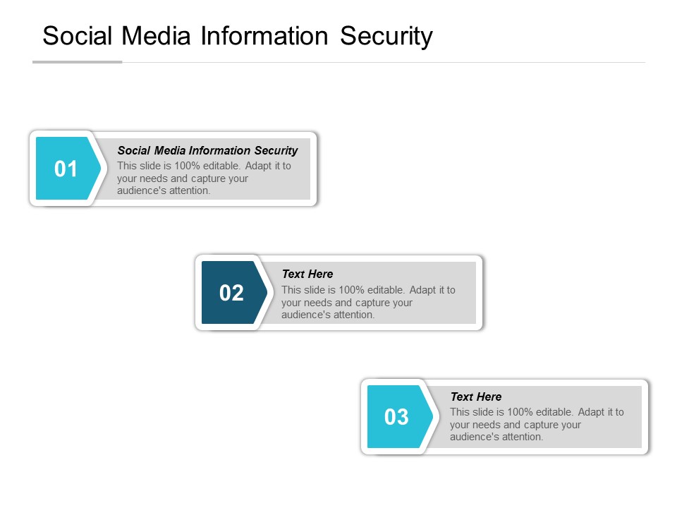 Social Media Information Security Ppt PowerPoint Presentation Pictures Format Cpb
