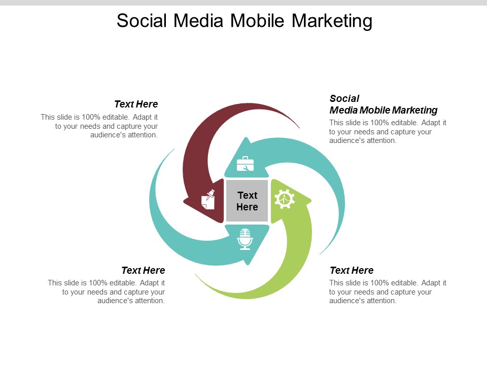 Social Media Mobile Marketing Ppt PowerPoint Presentation Professional Slide Portrait Cpb