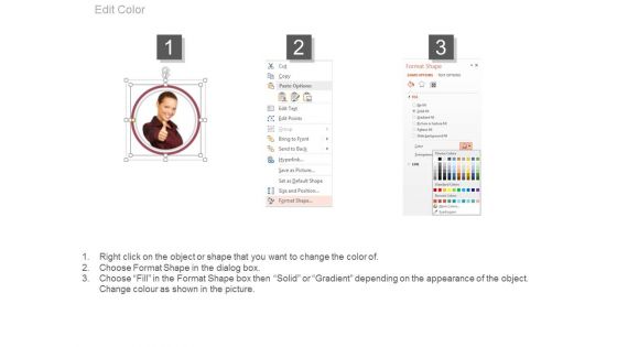 Social Media Monitoring Our Team Ppt Slides