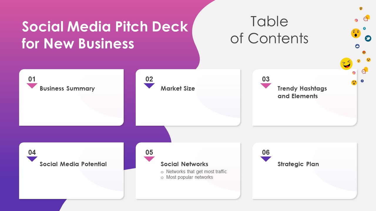 Social Media Pitch Deck For New Business Social Media Pitch Deck For New Business Sample PDF