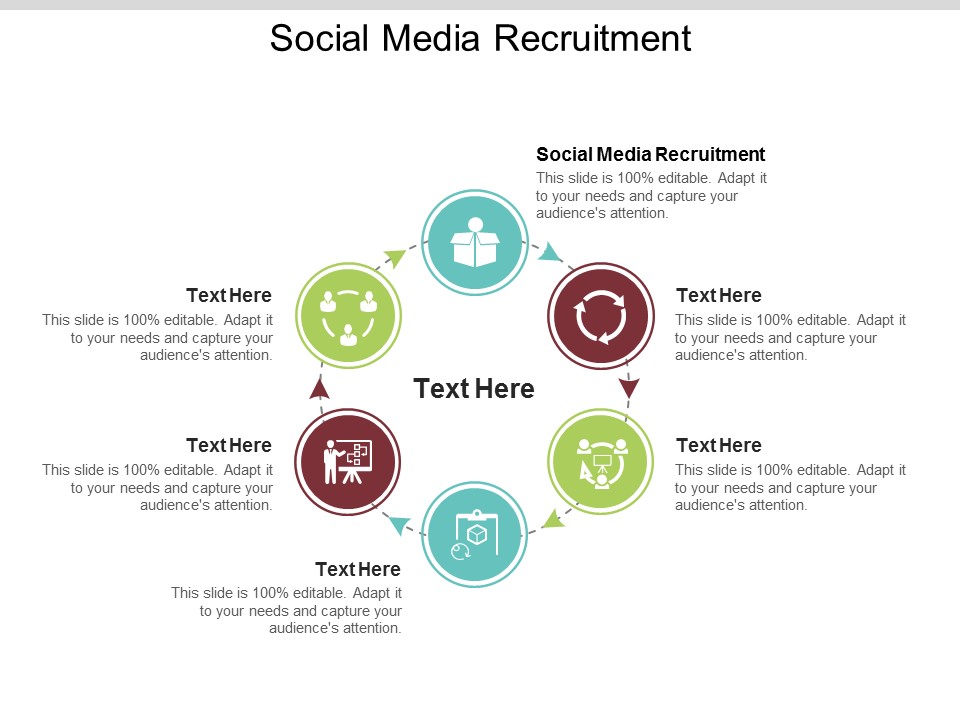 Social Media Recruitment Ppt PowerPoint Presentation Icon Aids Cpb