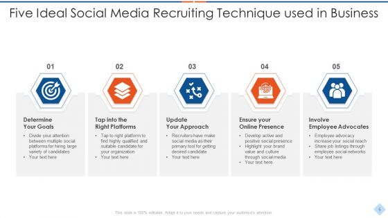 Social Recruiting Technique Ppt PowerPoint Presentation Complete Deck With Slides