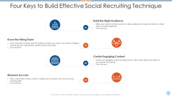 Social Recruiting Technique Ppt PowerPoint Presentation Complete Deck With Slides