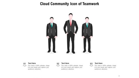 Society Symbol Teamwork Cloud Community Ppt PowerPoint Presentation Complete Deck