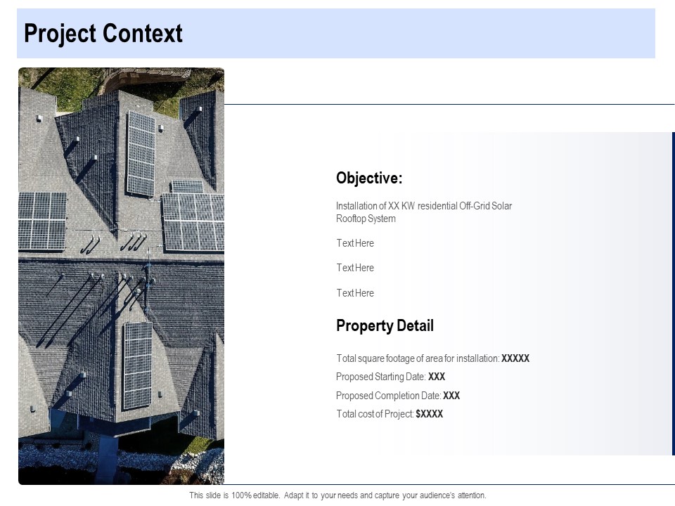 Solar Panel Maintenance Project Context Ppt Portfolio Background Image PDF