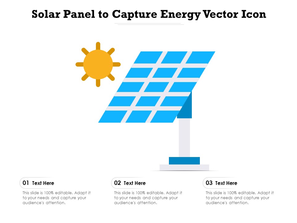Solar Panel To Capture Energy Vector Icon Ppt PowerPoint Presentation Gallery Graphics Download PDF