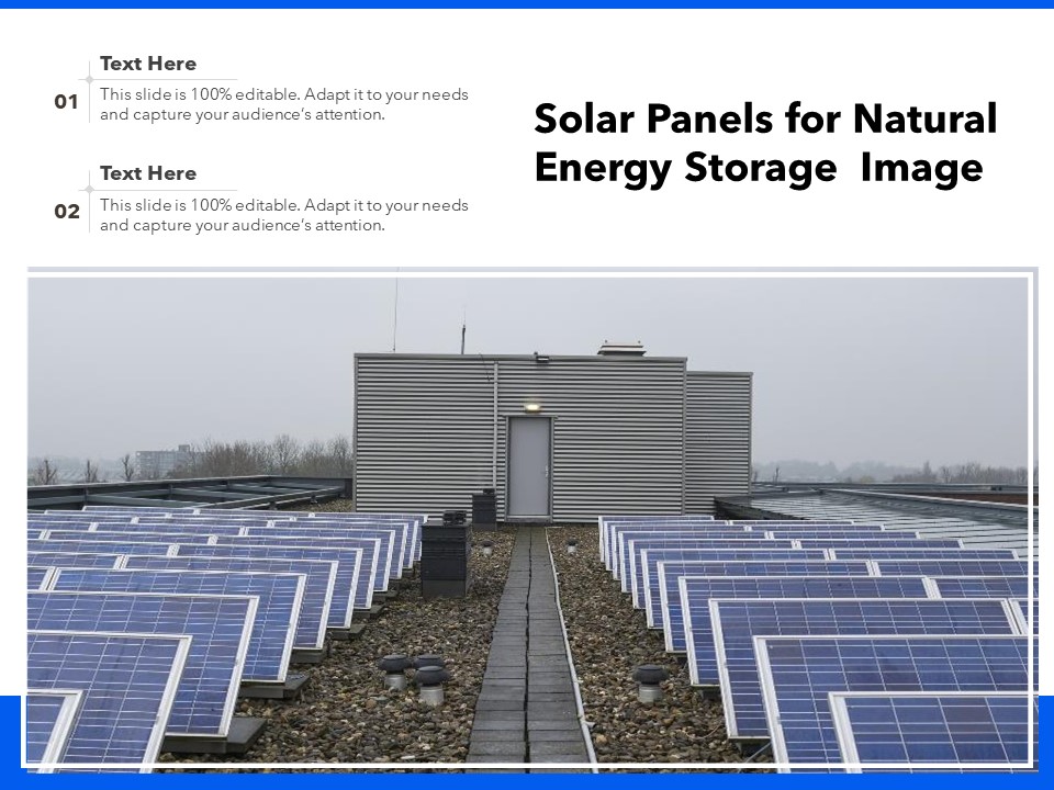 Solar Panels For Natural Energy Storage Image Ppt PowerPoint Presentation Inspiration Icon PDF