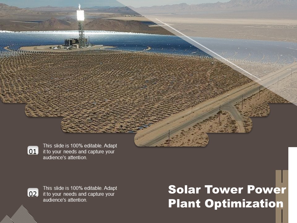 Solar Tower Power Plant Optimization Ppt PowerPoint Presentation File Example Introduction PDF