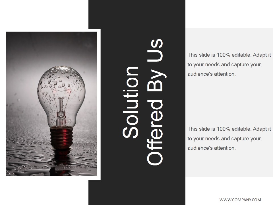 Solution Offered By Us Ppt PowerPoint Presentation Outline Information