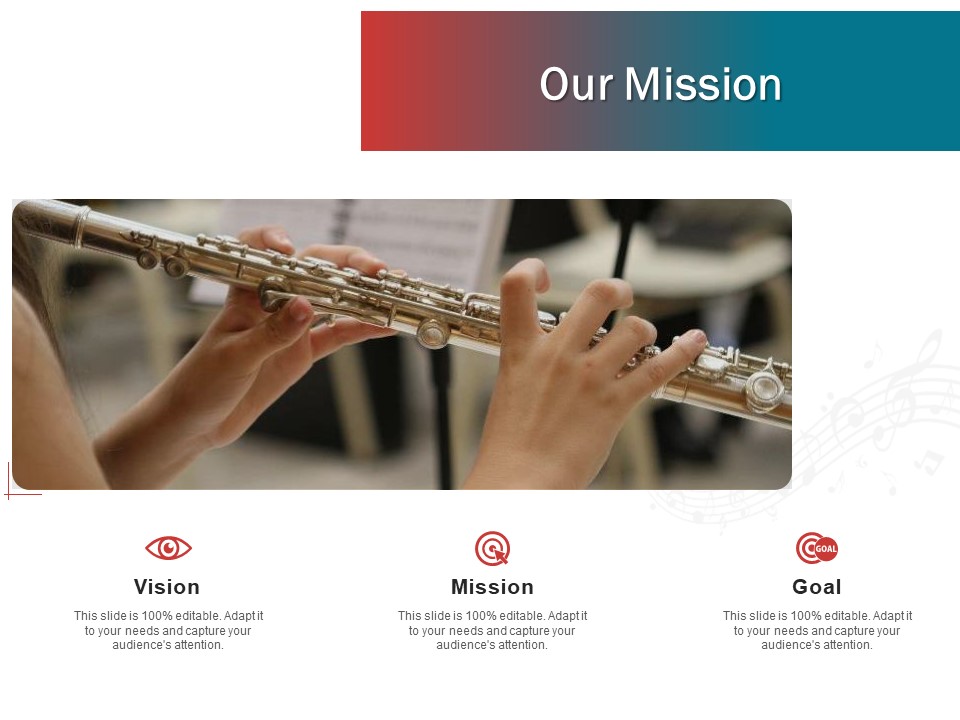 Sound Production Firm Agreement Proposal Our Mission Ppt Model Grid PDF