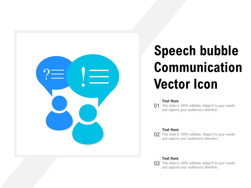 Speech Bubble Communication Vector Icon Ppt PowerPoint Presentation Pictures Design Ideas PDF
