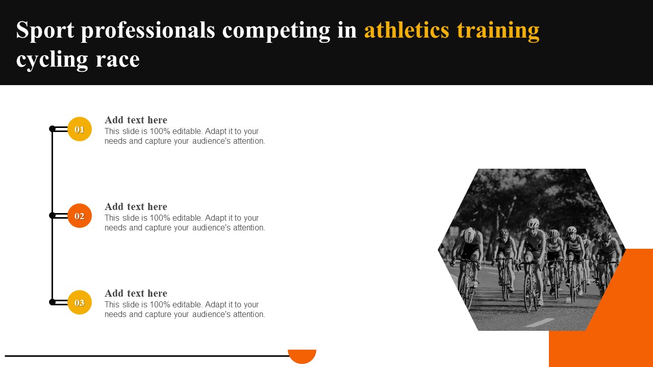 Sport Professionals Competing In Athletics Training Cycling Race Demonstration PDF