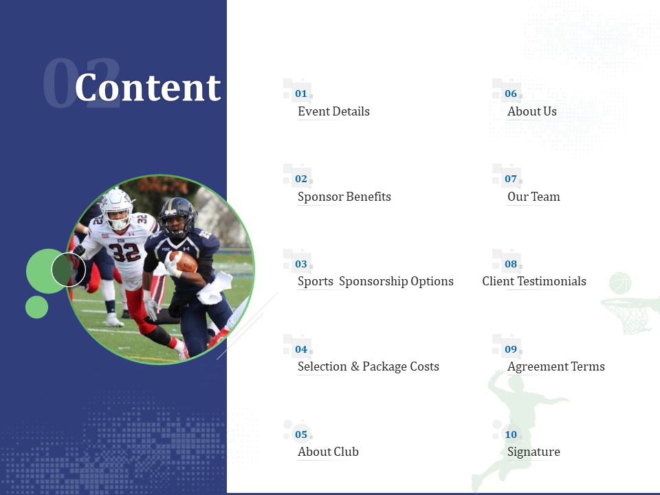 Sports Tournament Championship Content Ppt Pictures Example PDF