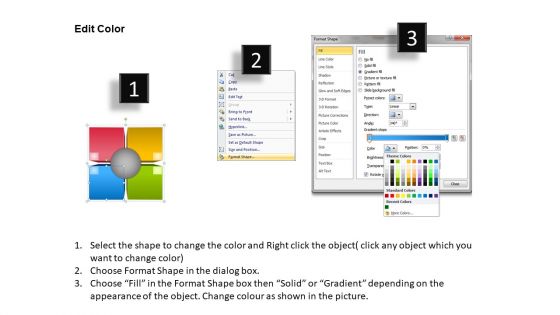 Square Block With 4 Stages Ppt Business Plans Examples PowerPoint Templates