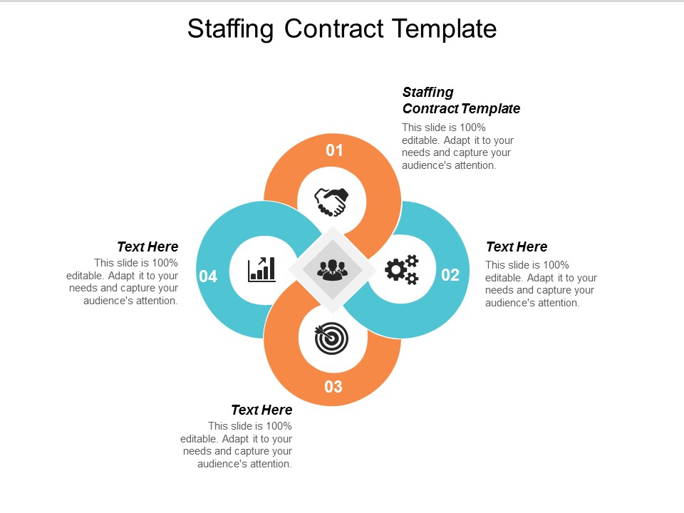 Staffing Contract Template Ppt Powerpoint Presentation Model Inspiration Cpb