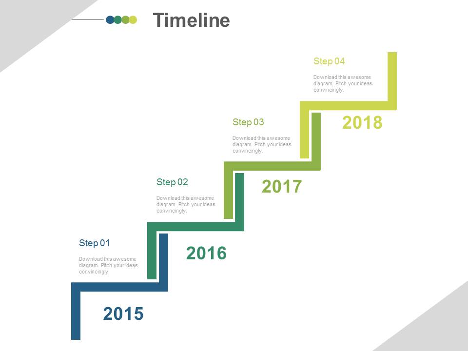 Stair Design For Long Term Planning Powerpoint Slides
